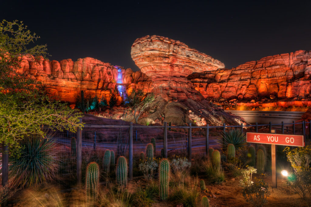 The Raceway Through Ornament Valley